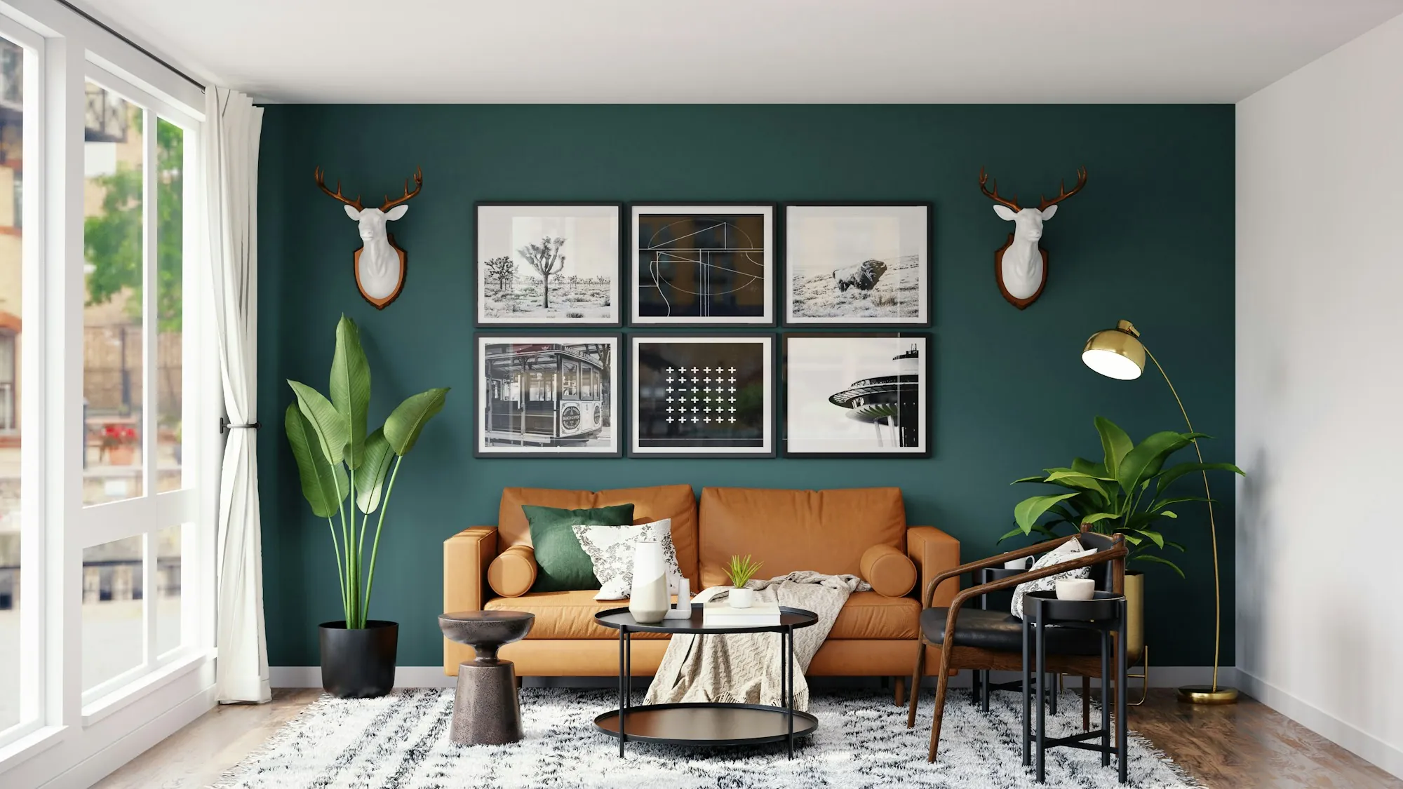 Whole-house renovation with an opened kitchen and living room
